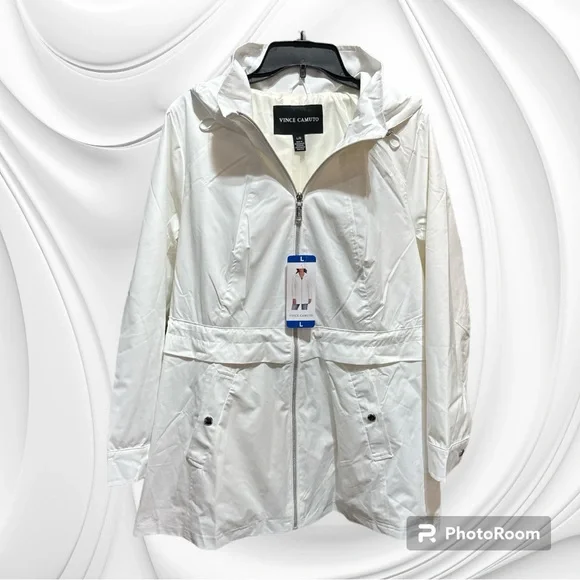 NWT Vince Camuto Ladies' Rain Jacket - Picture 5 of 12